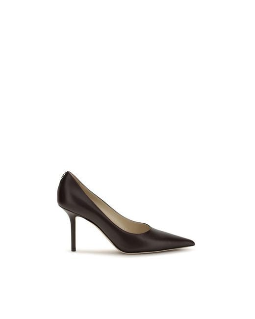Jimmy Choo Multicolor Brown Calf Leather Bos Taurus High Heel Pumps