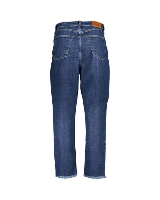Tommy Hilfiger Blue Blu Cotton 's Jeans