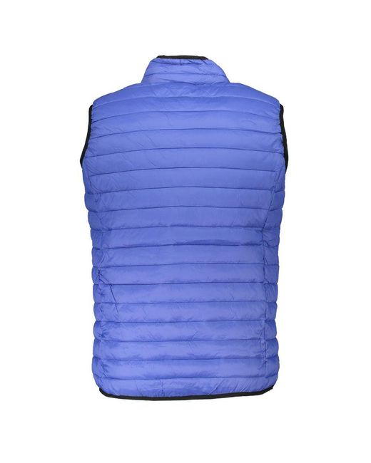 Gianmarco Venturi Blue Blu Poliammide Men's Gilet for men