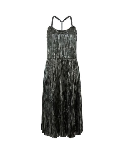 Trussardi Black Polyester Dress