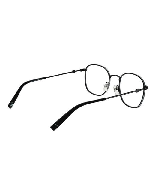 Fila Black Stainless Steel Glasses (Frames)