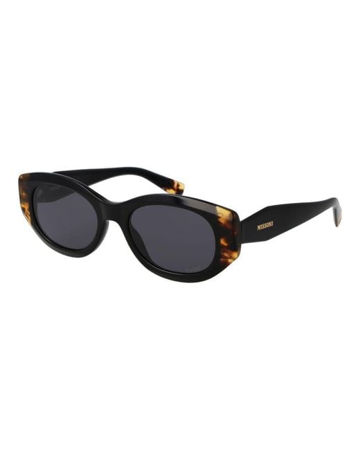 Missoni Black Acetate Sunglasses