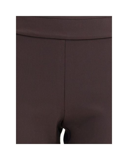 Avenue Montaigne Brown Polyamide Casual Pants