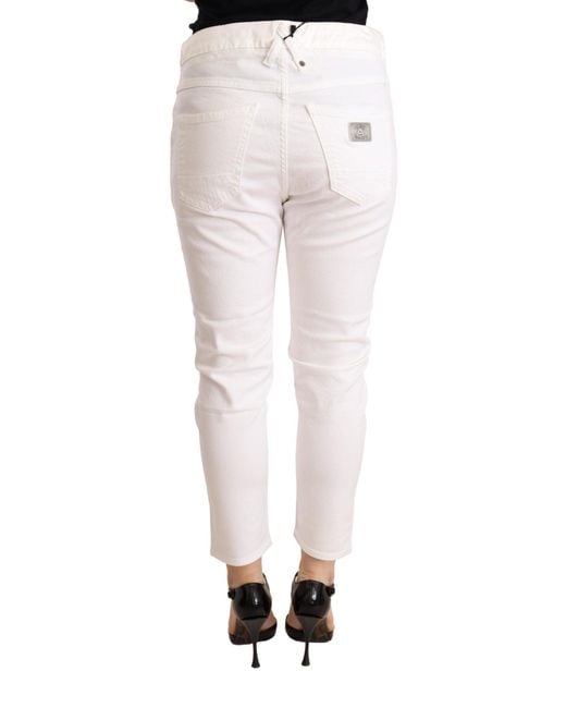 CYCLE White Cropped Trousers