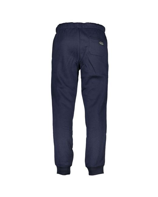 Gianmarco Venturi Blue Blu Polyester Men's Sports Trouser for men