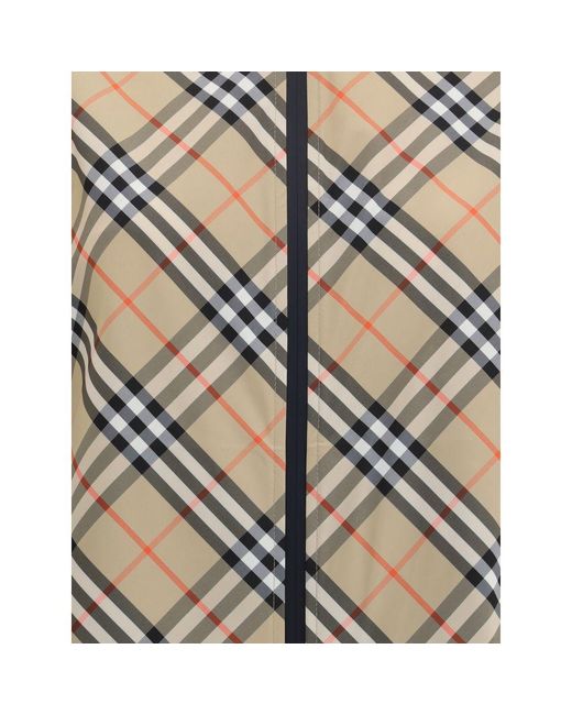 Burberry Multicolor Archivio Check Waterproof Jacket