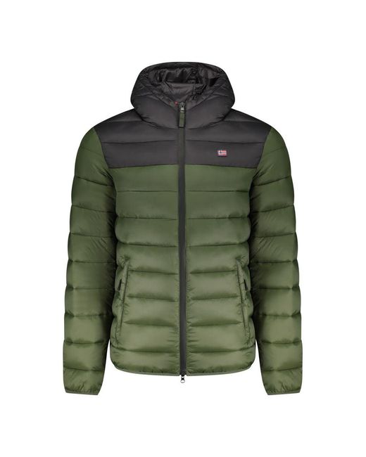 Norway 1963 Green Polyamide Jackets & Coat for men