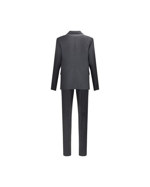 DSquared² Black ² Fleece Wool Two-Piece Suit for men