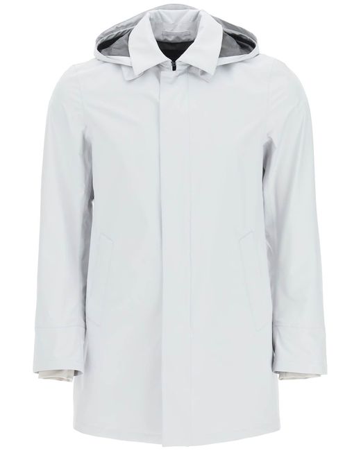 Herno Laminar Laminar Gore-tex Windbreaker Jacket in White for Men - Lyst