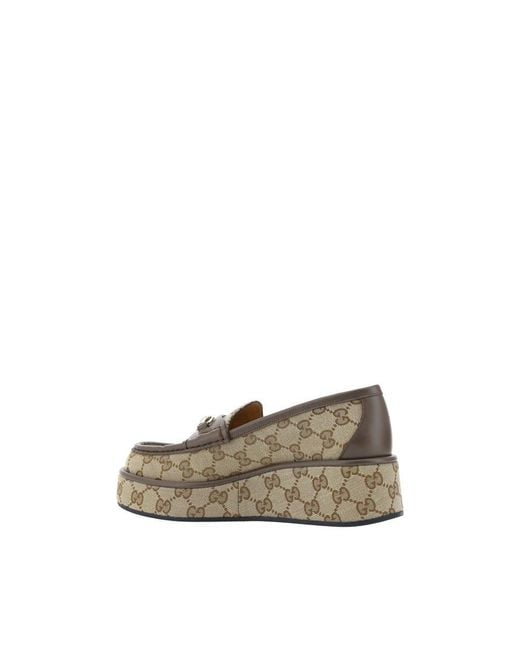 Gucci Natural Loafers