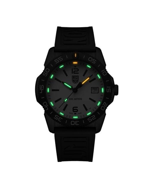Luminox Black Rubber Watch