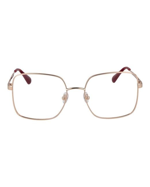 MAX&Co. Metallic Gold Metal Glasses (frames)