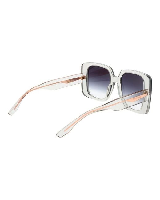 Trussardi Blue Gray Acetate Sunglasses