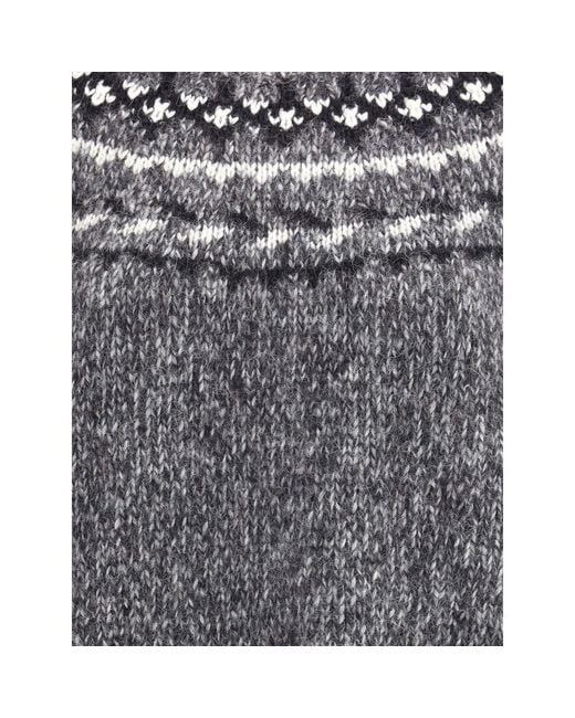 P.A.R.O.S.H. Gray Alpaca Sweater