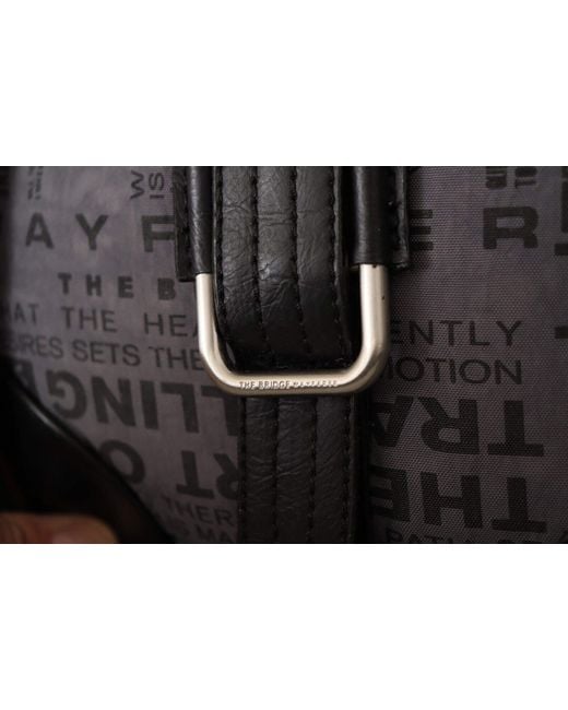 WAYFARER Black Gray Printed Logo Shoulder Crossbody Purse Bag