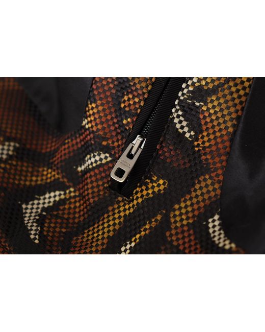 Dolce & Gabbana Brown Elegant Blouson Jacket for men