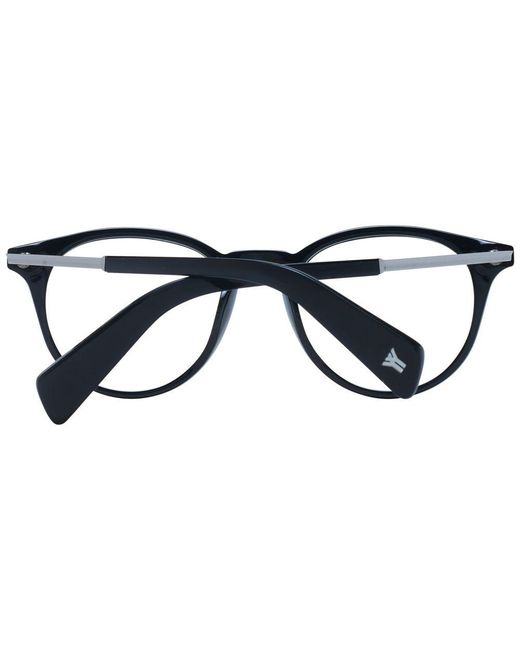 Yohji Yamamoto Blue Metal Glasses (Frames) for men