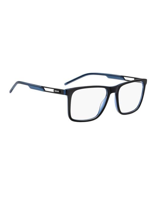 Boss Black Bicolor Acetate Glasses (frames) for men