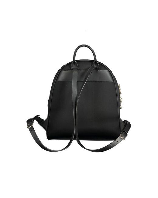 Patrizia Pepe Black Polyethylene Backpack