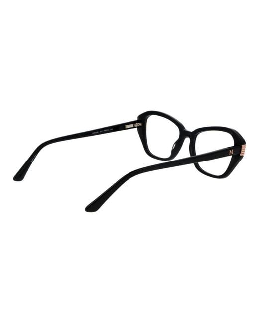 MARCIANO BY GUESS Black Acetate Glasses (frames) for men