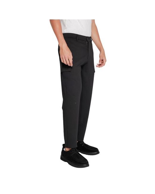 Calvin Klein Black Recycled Polyester Jeans & Pant for men