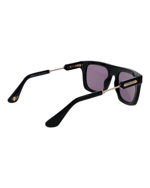 Police Black Cellulose Acetate Sunglasses for men
