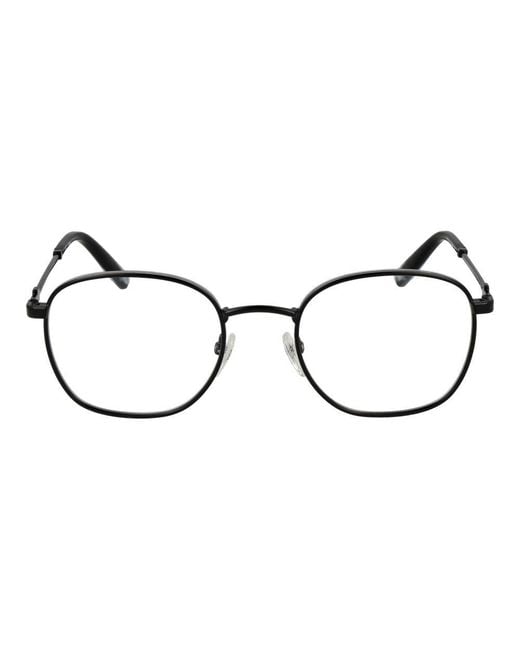 Fila Black Stainless Steel Glasses (Frames)
