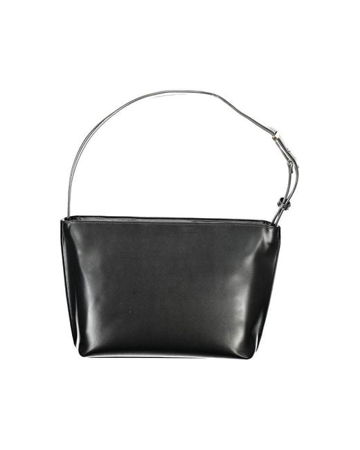 Calvin Klein Black Polyester Shoulder Bag