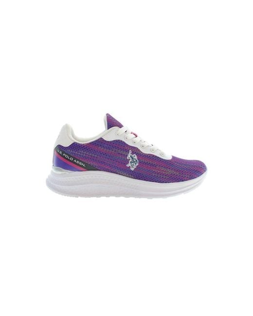 U.S. POLO ASSN. Purple Viola Polyester 's Sneaker