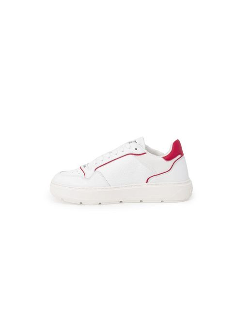 Love Moschino Pink Multicolor Polyethylene Low Top Sneakers