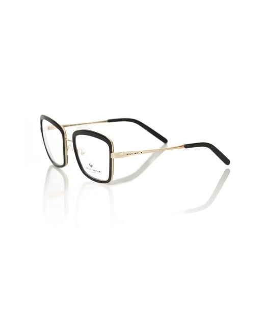 Frankie Morello Black Sophisticated Square & Eyeglasses