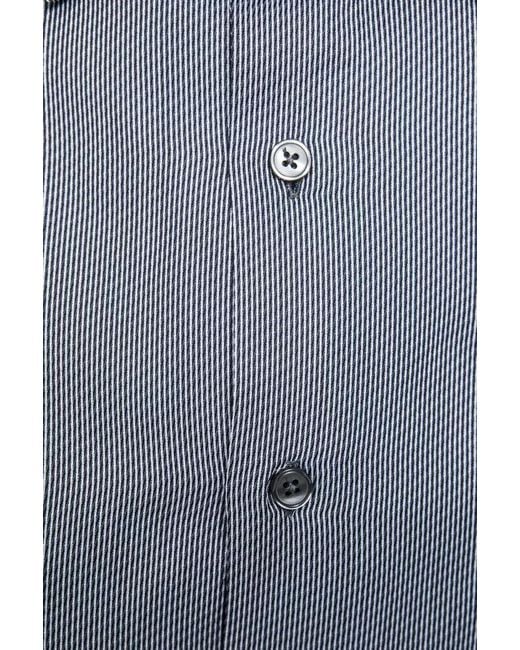 Robert Friedman Gray Cotton Shirt for men