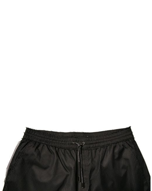 Dolce & Gabbana Black Summer Shorts for men