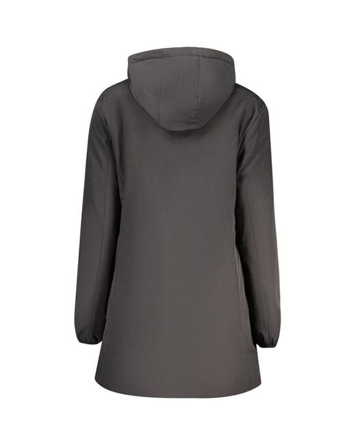 North Sails Gray Black Polyester 's Jacket