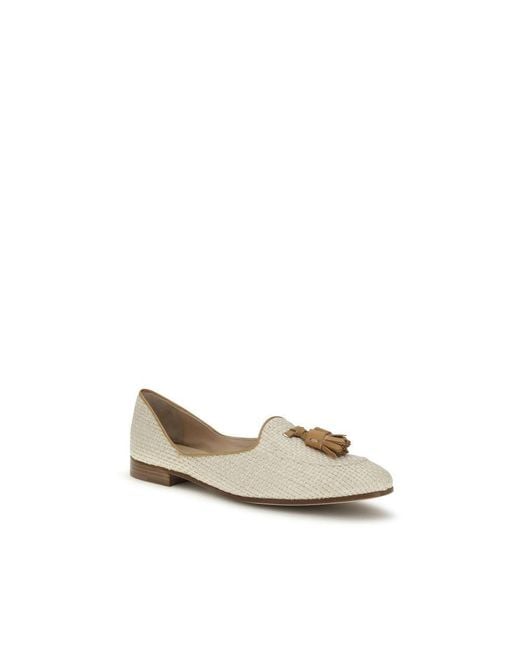 Fratelli Rossetti Metallic Beige Raffia Slip