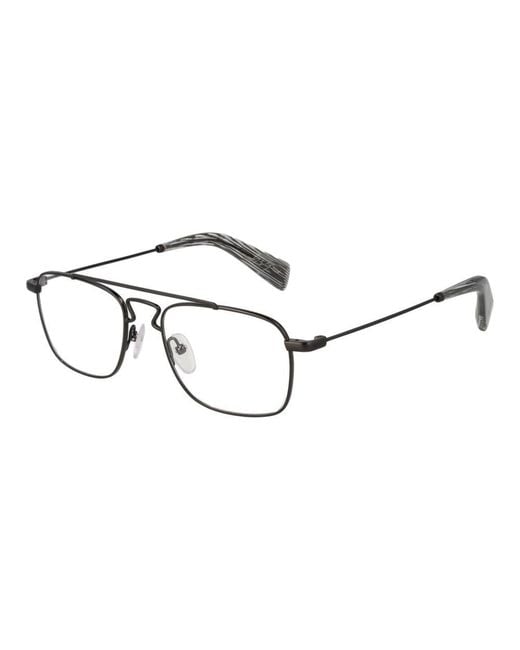 Yohji Yamamoto Brown Metal Glasses (Frames) for men