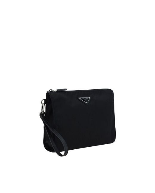 Prada Black Polyamide Accessories for men