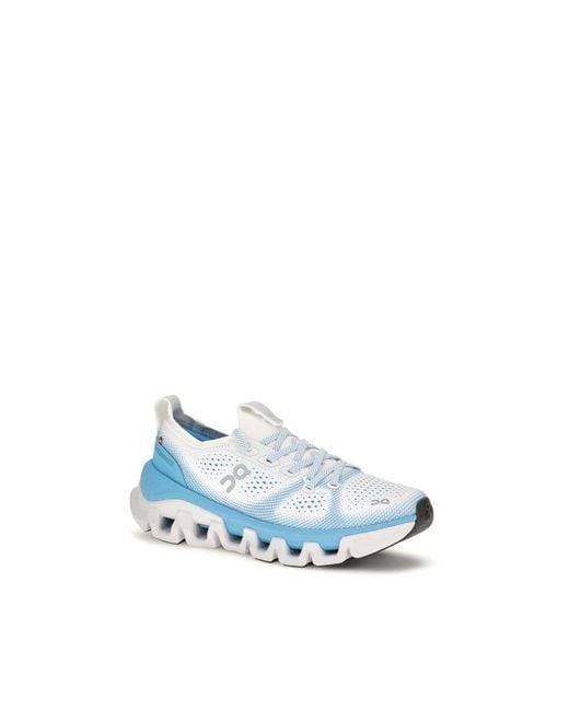 On Shoes Blue Fabric Athletic Sneakers for men
