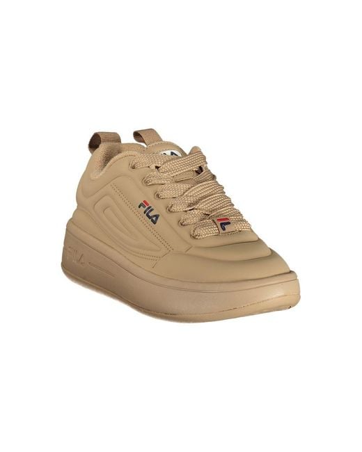 Fila Natural Marrone Polyurethane Sneaker