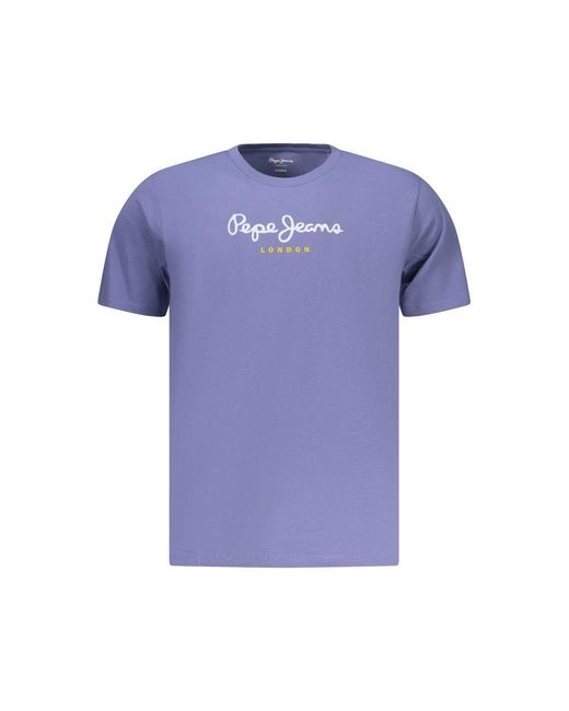Pepe Jeans Blue Blu Cotton Men T for men