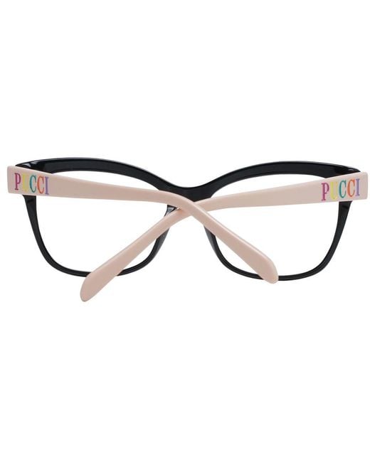 Emilio Pucci Black Optical Frames