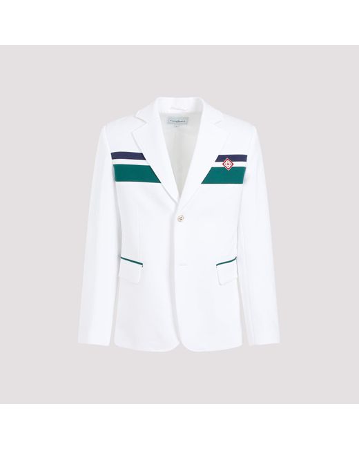 Casablancabrand White Tailoring Jacket for men