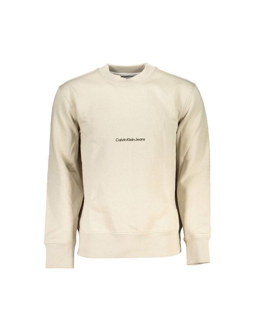Calvin Klein Natural Cotton Sweater for men
