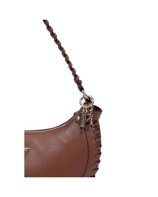 Guess Brown Polyethylene Handbag