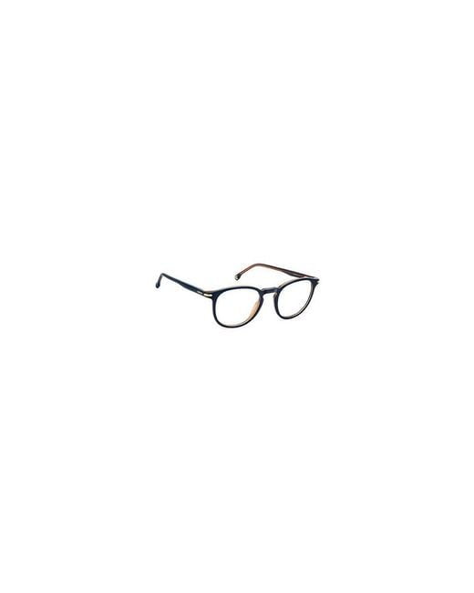 Carrera White Blue Acetate Glasses (frames)