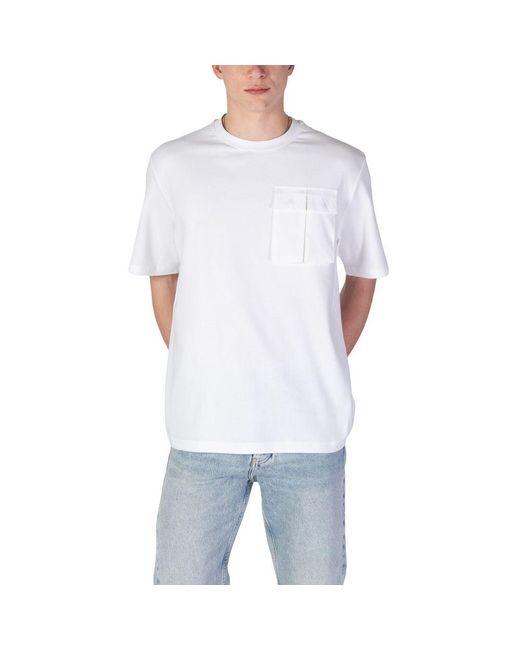 Antony Morato White Cotton T for men