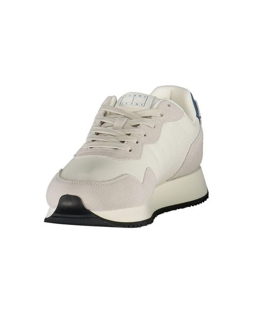 Tommy Hilfiger White Leather Sneaker for men
