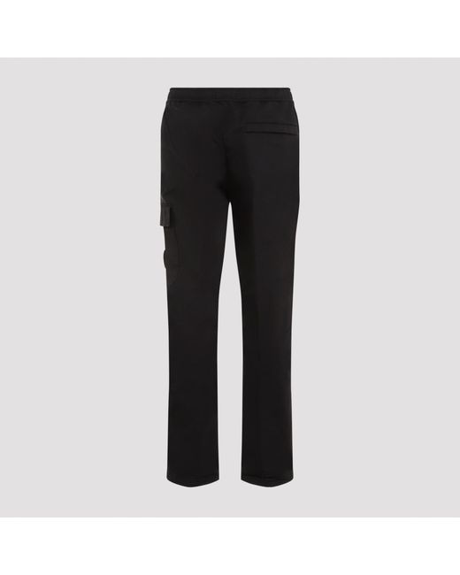 Stone Island Black Regular Fit Ghost Pant For for men