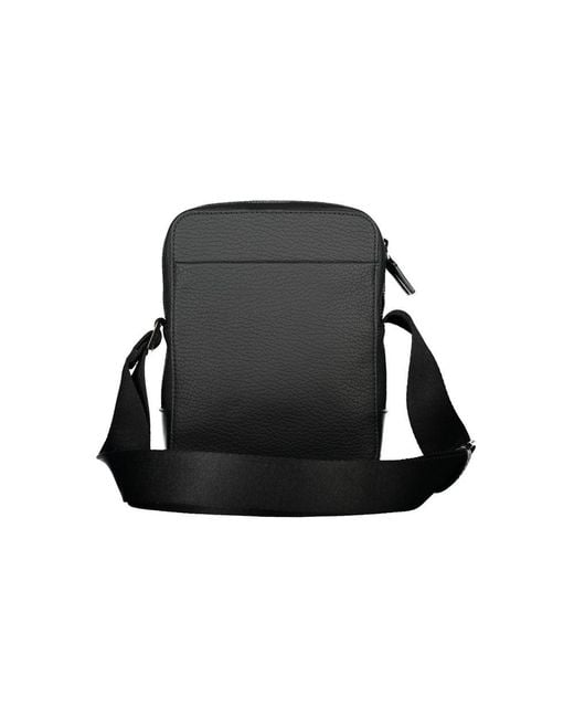 Calvin Klein Black Sleek Shoulder Bag With Contrasting Details for men