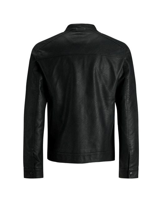 Jack & Jones Black Polyamide Jacket for men